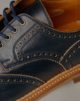 JELADO (ジェラード)"ANTIQUE GARMENTS" × RHYTHM FOOTWEAR (リズムフットウエア)　ウィングチップシューズ　AG21901　"Harlem"　オールドネイビー