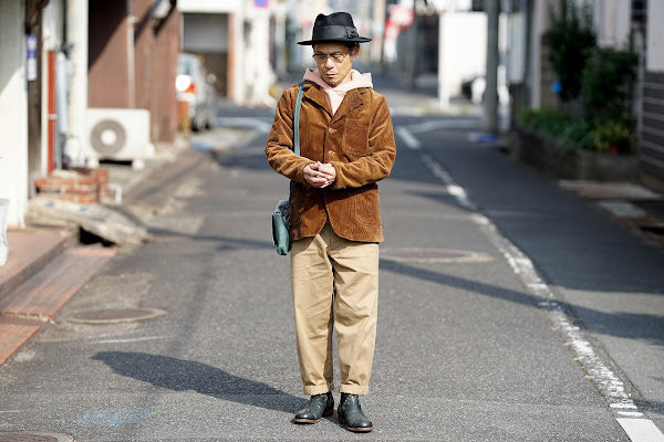 Dapper's (ダッパーズ)　クラシカルワイドブリムハット　1221　"Classic Rabbit Fur Hat"　ブラック