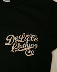DELUXEWARE (デラックスウエア)　半袖Tシャツ　BRG-00B　"DELUXEWARE"　ブラック