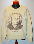 WARE HOUSE (ウエアハウス)　ラグランスリーブ・スウェット　461　"FADED J.S.BACH"　クリーム