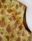 BUZZ RICKSON'S (バズリクソンズ)　リバーシブル・ミリタリーベスト　BR15161　"FROGSKIN VEST"　カモフラージュ×オリーブ