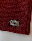 DALEE'S (ダリーズ)　長袖Tシャツ　1800LT　...30s SEERS KNIT　レッド・バーガンディ