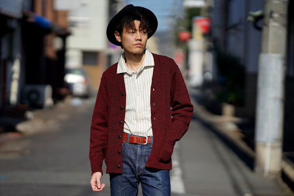 Dapper's (ダッパーズ)　クラシカルワイドブリムハット　1221　"Classic Rabbit Fur Hat"　ブラック