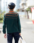 Dapper's (ダッパーズ)　レザーキャスケット　1669　"40’s Style Classic Horsehide Leather Casquette"　R.ブラック (ブラウンベース)