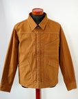 DALEE'S (ダリーズ)　ブラウンダック・ジップジャケット　81B　...30s Denim Zip Jacket　ダック