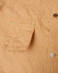 TCB (ティーシービー)　ショップコート　"Tabby's Coat"　ベージュシャンブレー