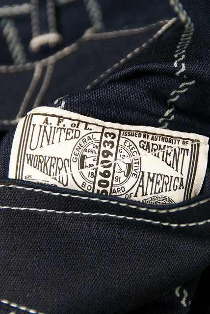 Dapper's (ダッパーズ)　ワークパンツ　1270　"Classical Railroader Work Pants"　インディゴウォバッシュ・ロープストライプ