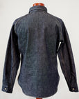 DELUXEWARE (デラックスウエア)　デニムシャツ　7640　"40S DENIM SHIRT"　インディゴ・ノンウォッシュ